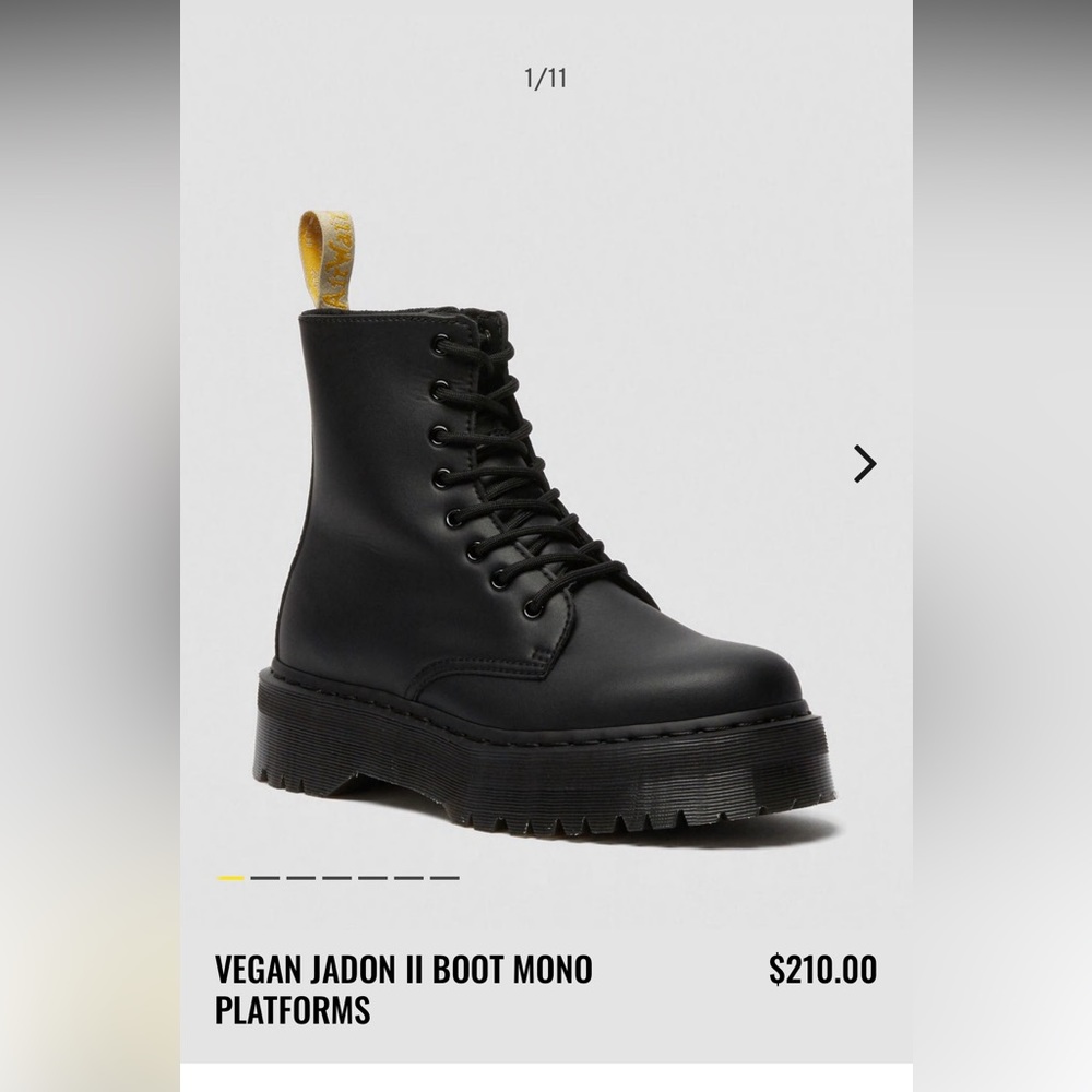Vegan Jadon boot mono platforms